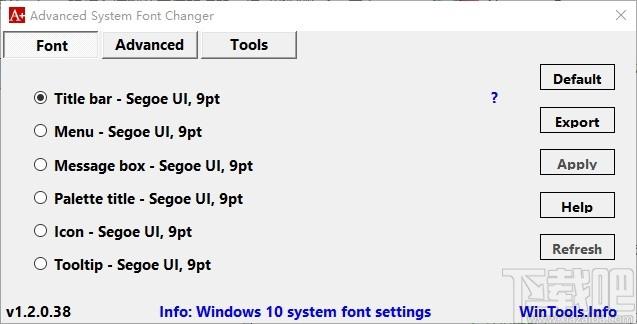 Advanced System Font Changer下载,字体设置,字体更换