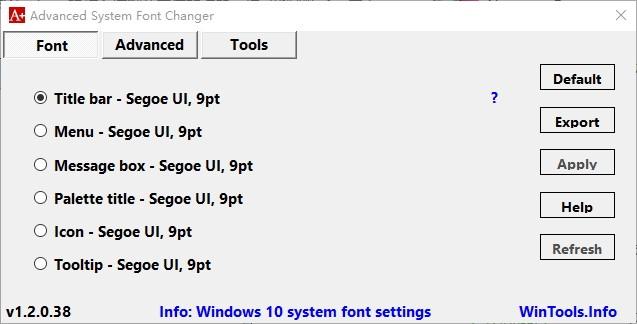 Advanced System Font Changer下载,字体设置,字体更换